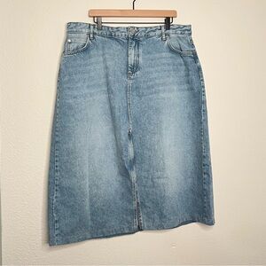 Anthropologie Pilcro denim skirt 20W